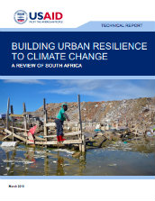 Building urban resilience to climate change: a review of South Africa